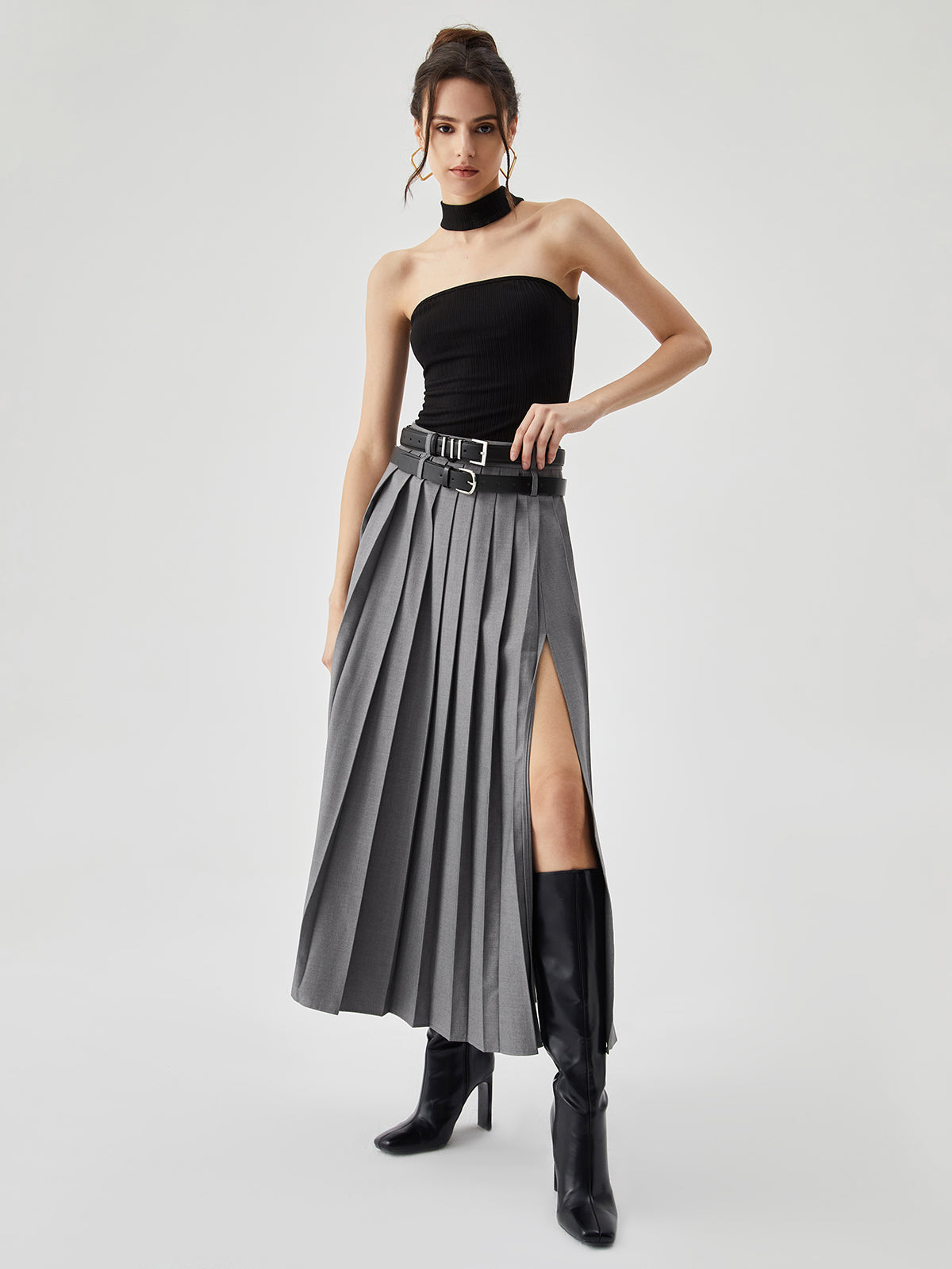 Dina Split Maxi Skirt