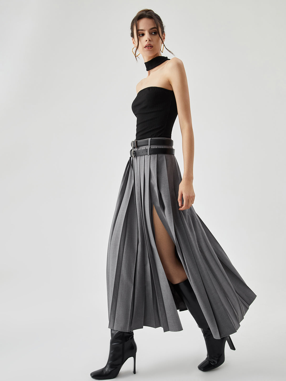 Dina Split Maxi Skirt