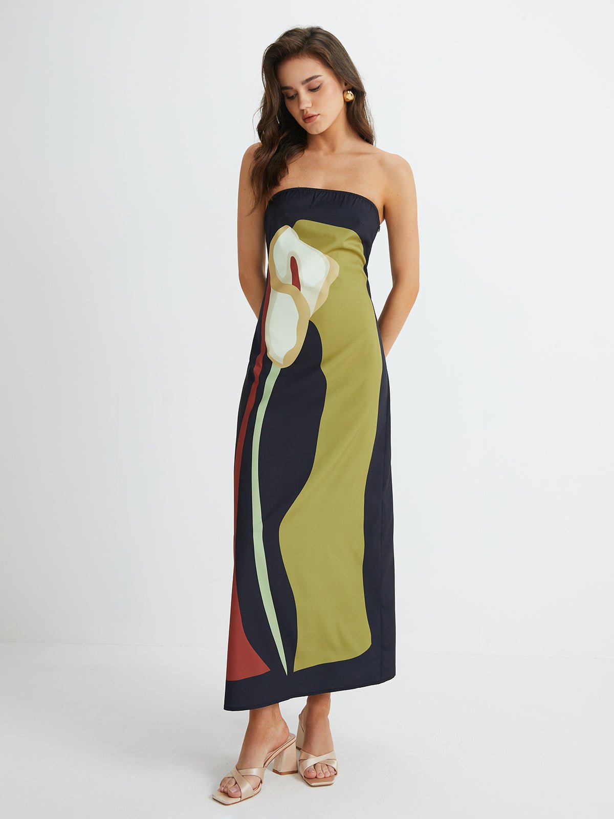 Split Long Dress